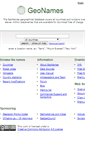 Mobile Screenshot of download.geonames.org